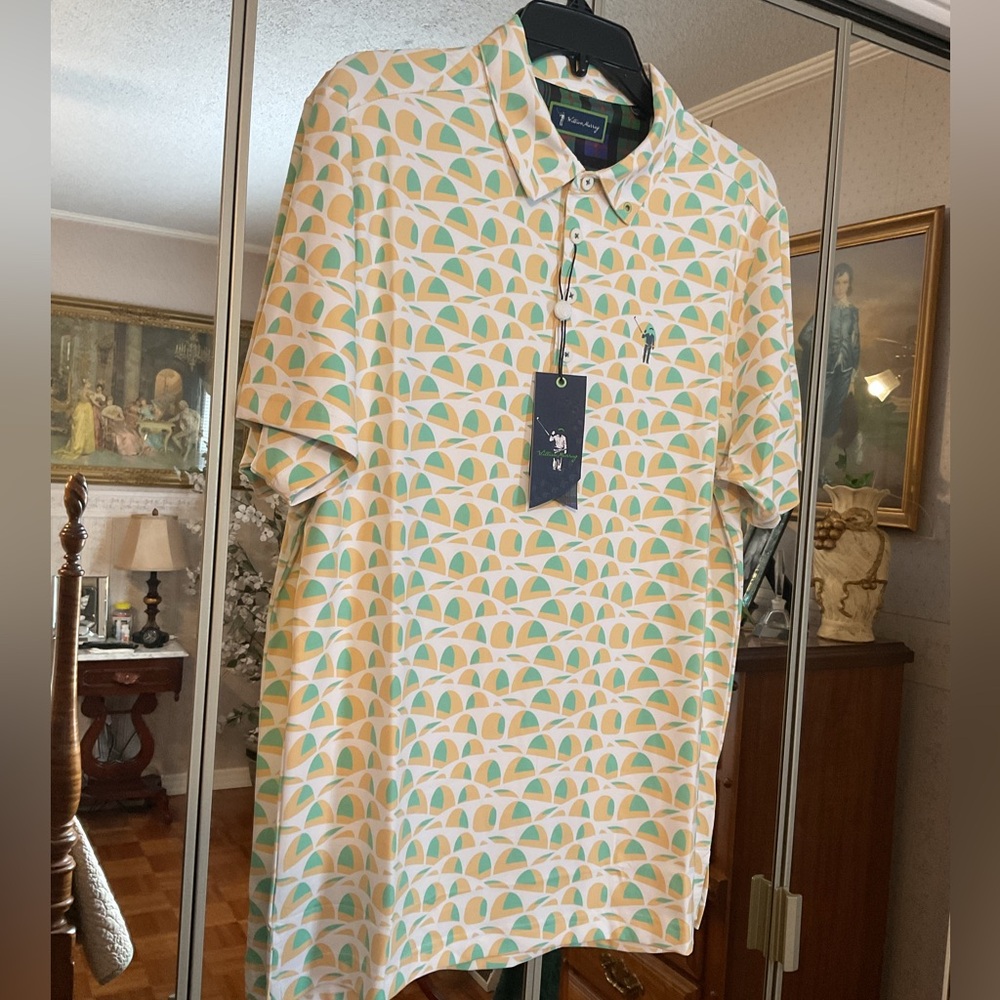 WILLIAM MURRAY GOLF SHIRT, 
SIZE XXLARGE NEW WITH TAGS
